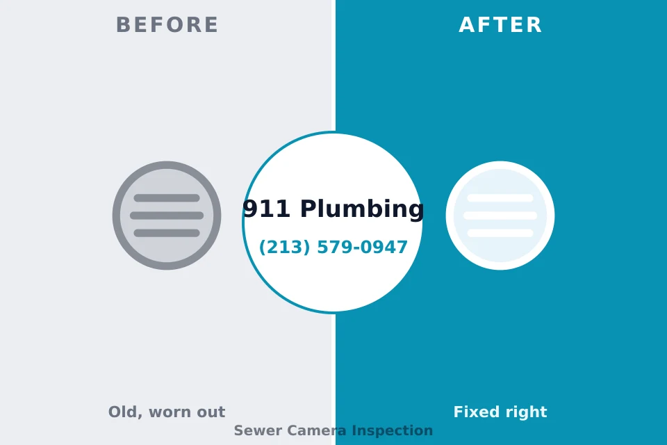 Before and after: plumbing company Kankakee, IL